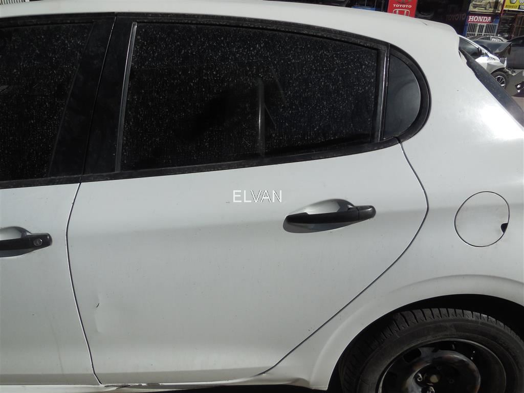 Peugeot 208 Kapı Arka Sol Dolu Çıkma Orjinal