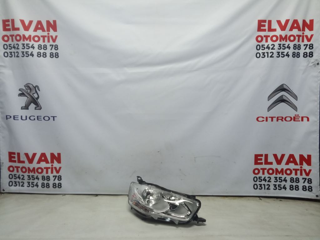 Citroen Elysee Sağ Far Sıfır Yan Sanayi