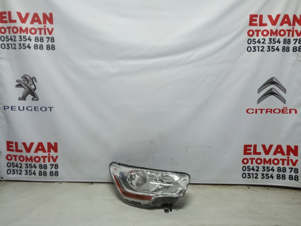 Citroen C4 Sağ Far Sıfır Yan Sanayi