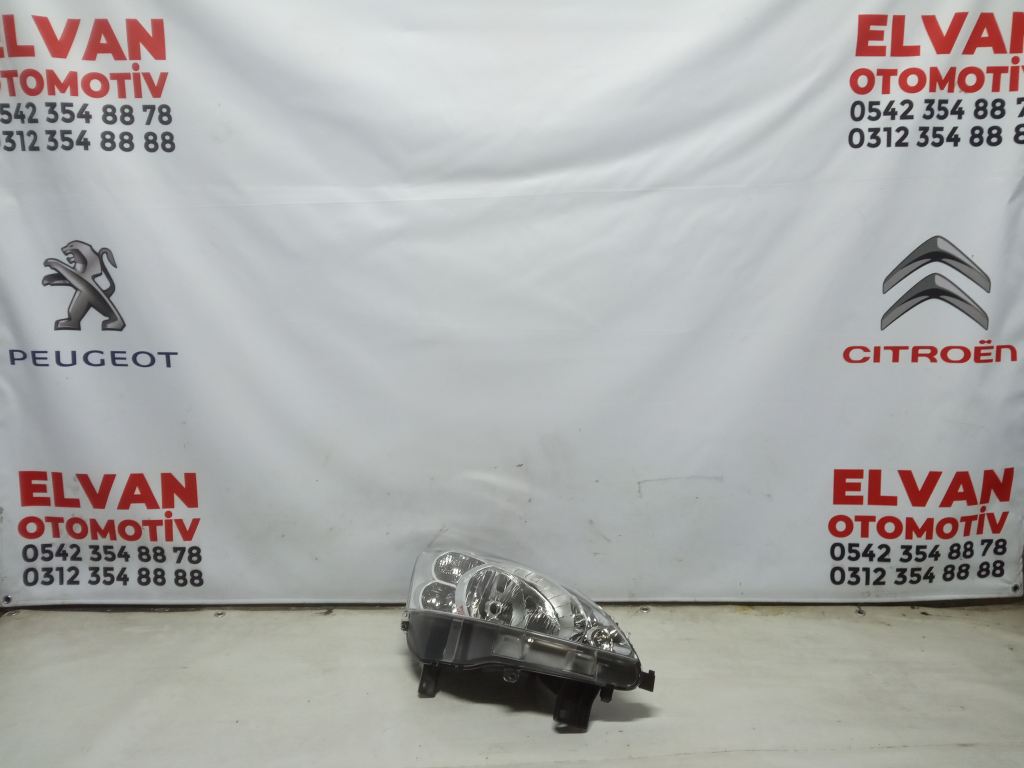 Partner Tepee Sağ Far Sıfır Yan Sanayi