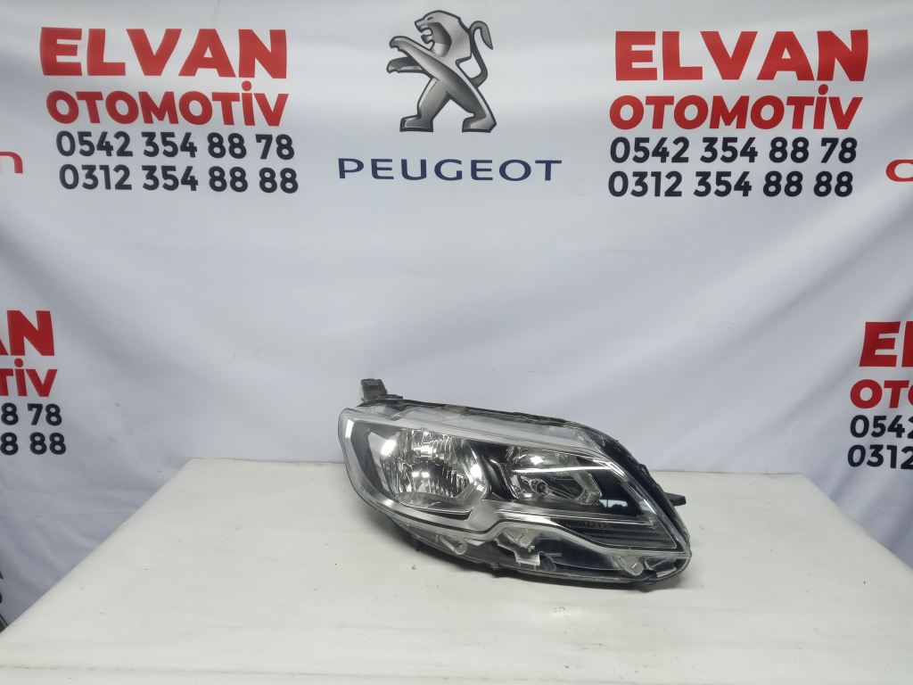 Peugeot 301 Yeni Model Orjinal Sağ Far 