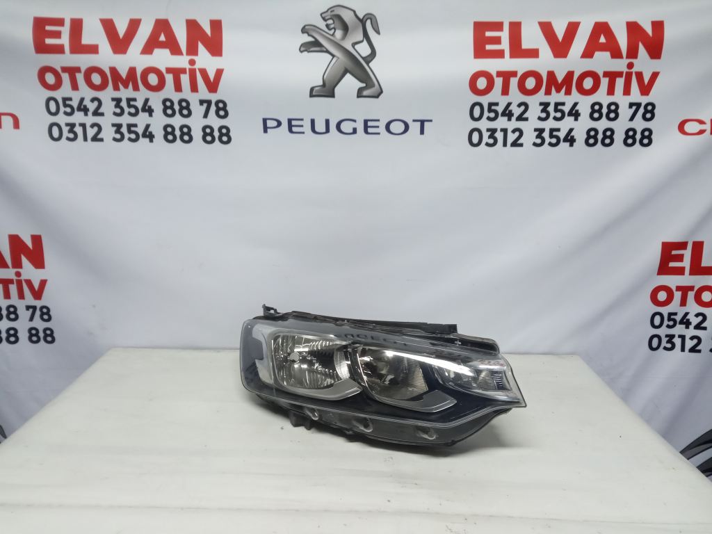 Citroen C-Elysee Orjinal Sağ Far Yeni Model 