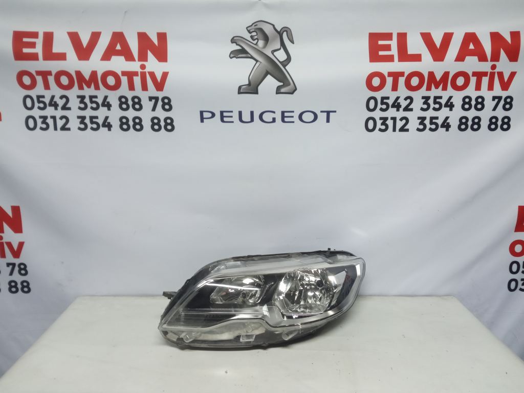 Peugeot 301 Orjinal Sol Far Yeni Model