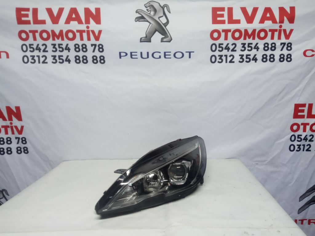 Peugeot 308 Orjinal Mercekli Sol Far (2018-)