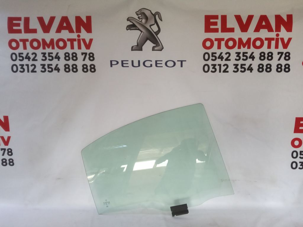 PEUGEOT 607 SAĞ ARKA KAPI CAMI