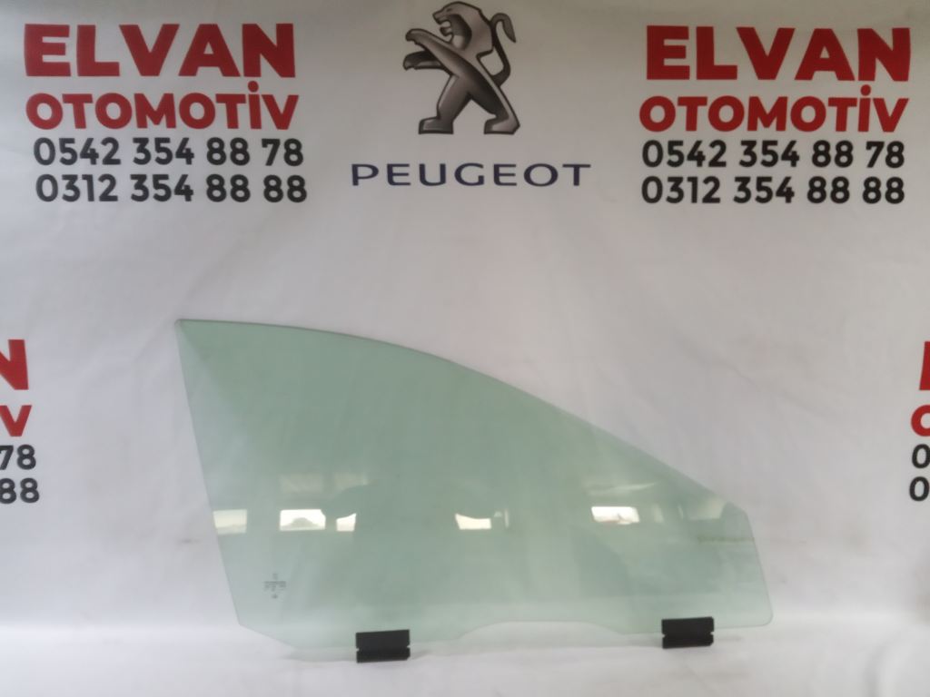 PEUGEOT 607 SAĞ ÖN KAPI CAMI