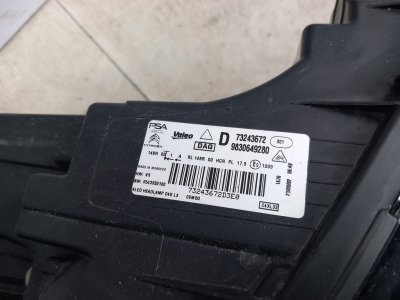 CİTROEN eC4 C4X C4 III LED SOL FAR 